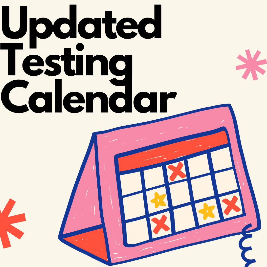 Lamar Testing Calendar